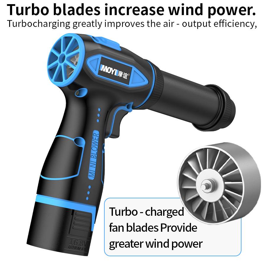新款涡轮风扇家用吹尘器锂电工业吹风机大功率暴力风扇电动吹风机
