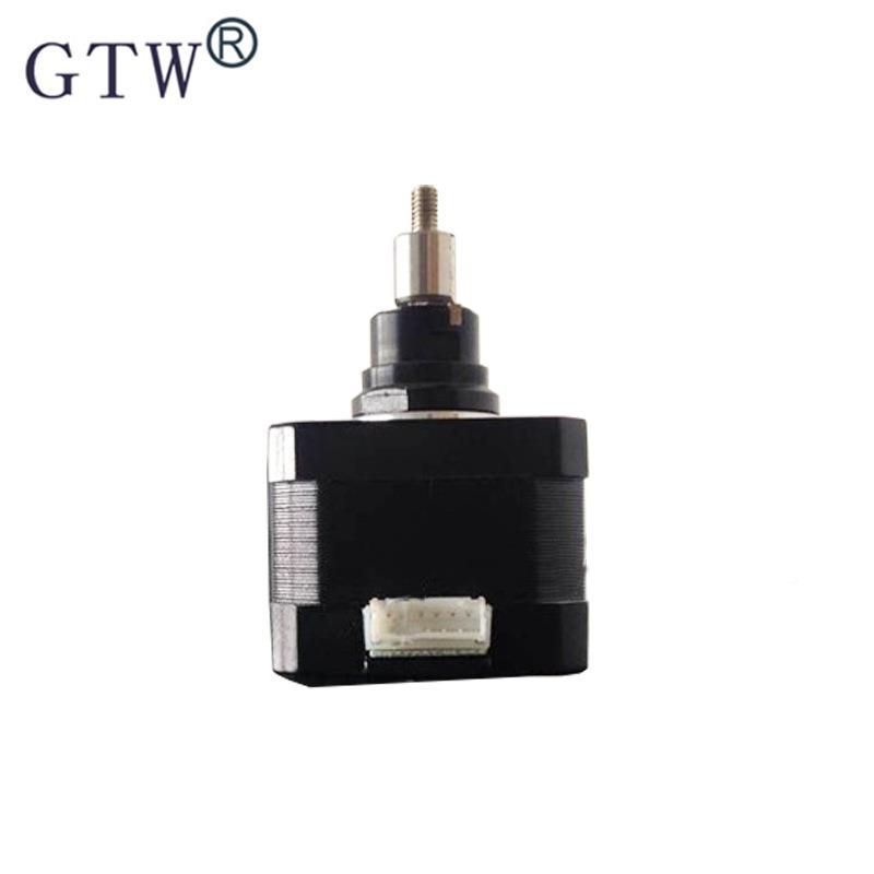 42直线固定式步进杆电机混合式两相2步进电机YOZ4轴推马达