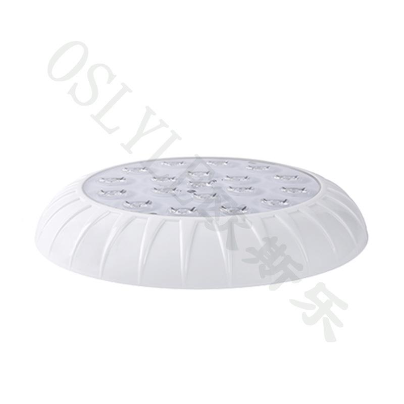 户外LED灯12V壁挂式下泳水池OSH8002灯IP68平薄底灯别墅池七彩遥