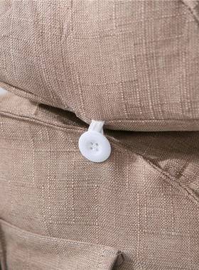 S588简约纯色节带头枕飘大靠背可调床三角靠枕窗沙发靠头F75869TS