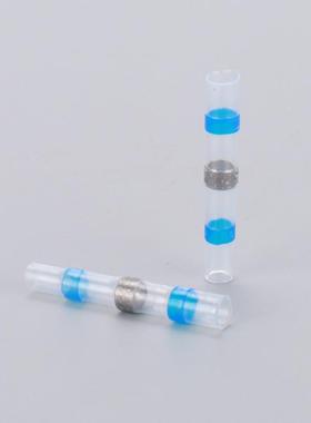 蓝色QLJ防焊锡环热缩端水接线端锡子环热缩管快速接线子