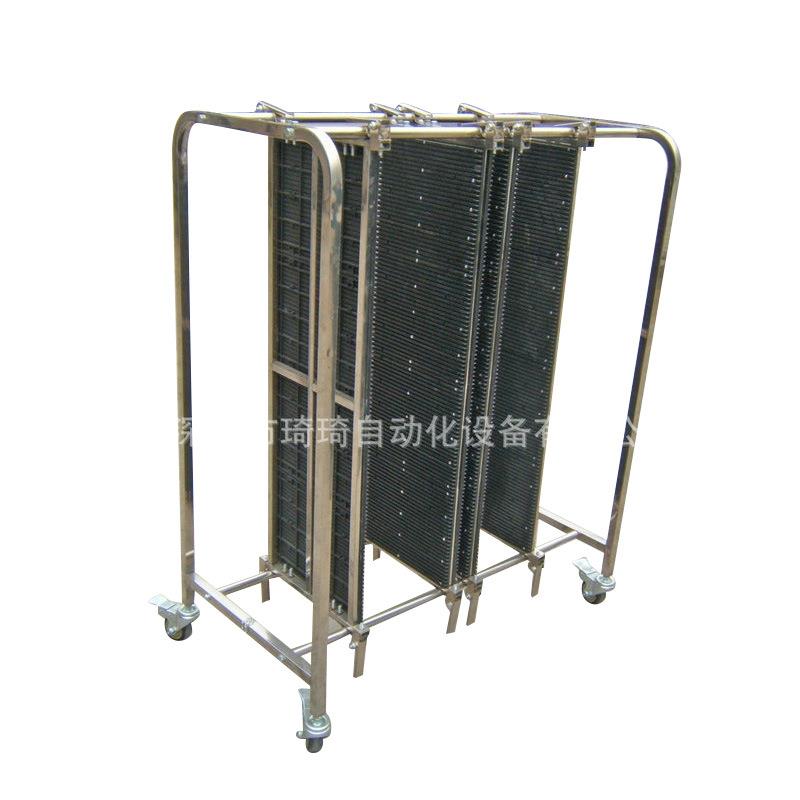 QQGL-16/自动化防静挂电篮车置物架防静电货架手推车PCB周转车