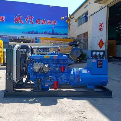 潍坊100KW柴油发电机组 工厂应急发电设备 全铜100千瓦柴油发电机