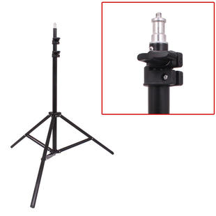 影视支撑灯架三脚架190灯架1.9 钨丝灯 摄影棚闪光灯架 红头灯