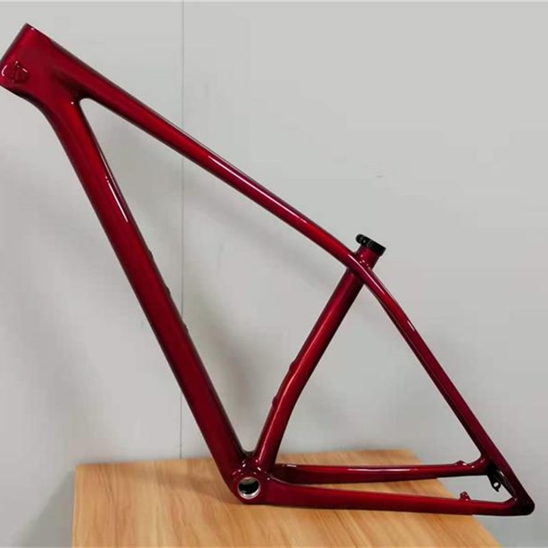 新品纤维架架子碳EPI2020C山地车架超轻纤维车碳架29寸碳纤车T100