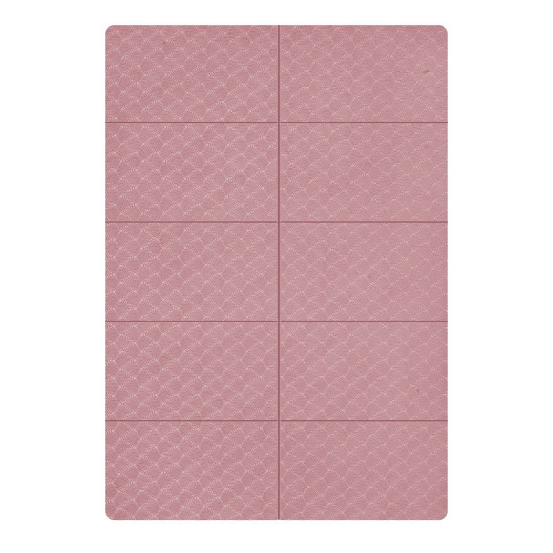 折叠双人瑜伽垫子便携式防滑健身家用地垫学生午睡防滑儿童午休垫