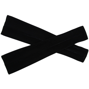 套 半指手套假袖 秋季 臂套冬季 子 露指手套长款 女士皮手套金丝绒袖