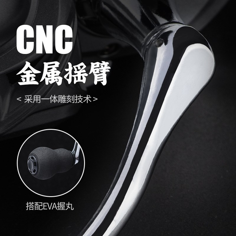 全金属渔轮纺车轮金属摇臂鱼线轮海竿轮路亚轮鱼轮线杯微物远投轮