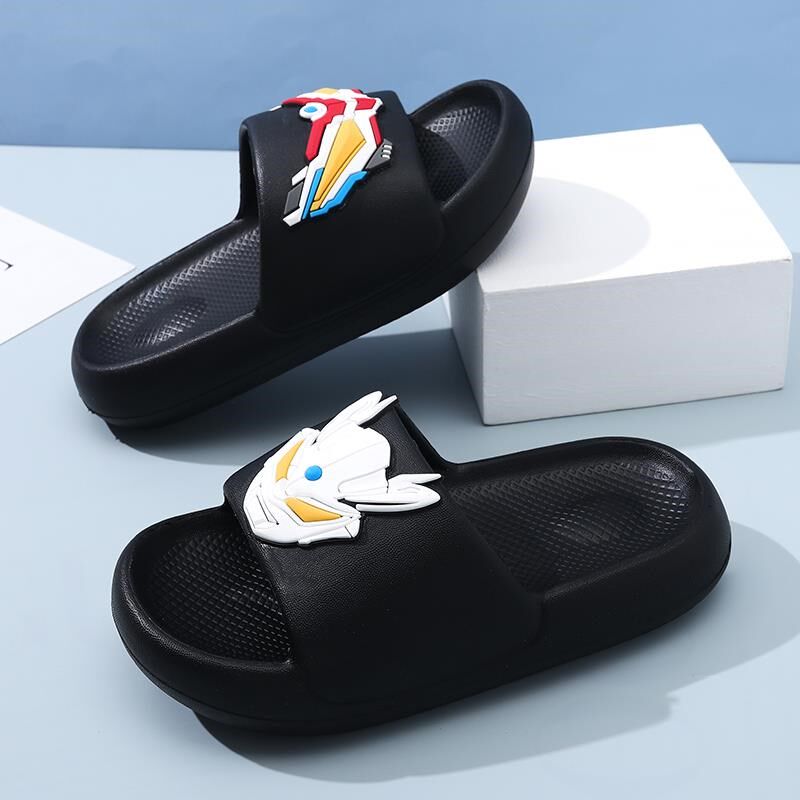 男童拖鞋儿童凉拖鞋2024家用防滑洗澡一字拖卡通男孩子居家踩屎感