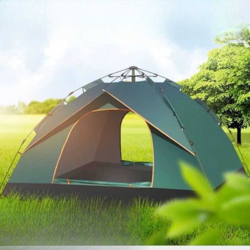 帐篷户外野营加厚防雨野外露营装备全自动便携双人