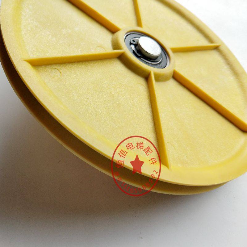 通力涨紧轮/215/通力大黄轮/6004/奥的斯底坑涨紧轮/M12/电梯配件