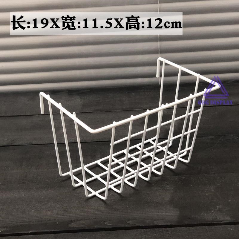 网格置物架铁丝挂篮托盘泡面货架网片铁艺照片墙收纳篮超市置新款