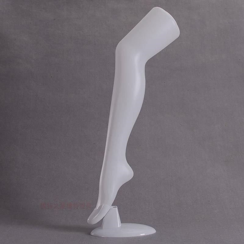 新款女士站立长袜模特底座腿模腿部模塑料儿童模型长腿脚腿模丝袜