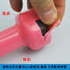 4LB磅包胶哑铃静音六角防滚动男女士家用健身包胶实心铸铁手亚铃