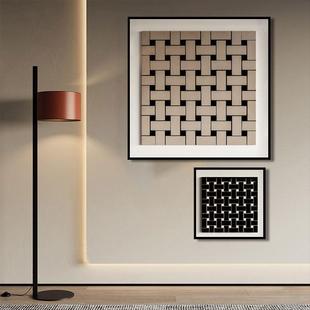 沙发背景墙艺术墙壁挂画现代简约中古组合几何客厅书房卧室装饰画