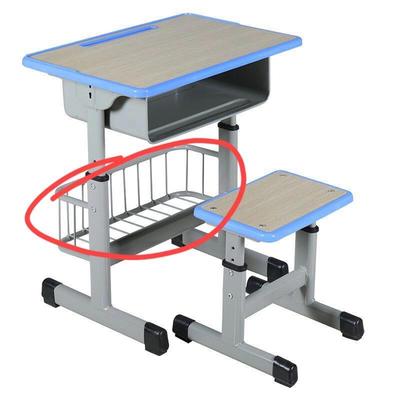 课桌下书包置物架免打孔学生书本水杯收纳筐收纳挂篮教室旁储书箱