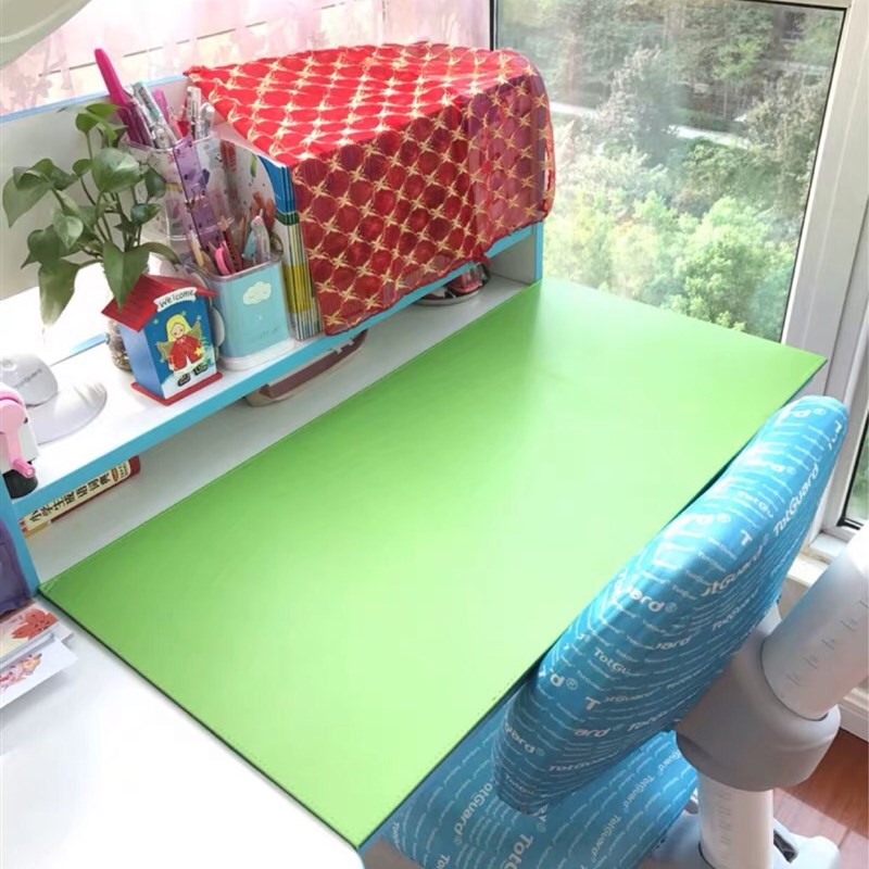 书桌垫写字垫学生课桌垫办公家用女生可爱超大加厚绿色护眼无异味