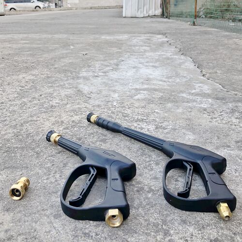 洗车机360Af/388A/280/380/55/58高压水枪头清洗机加长款双孔喷枪