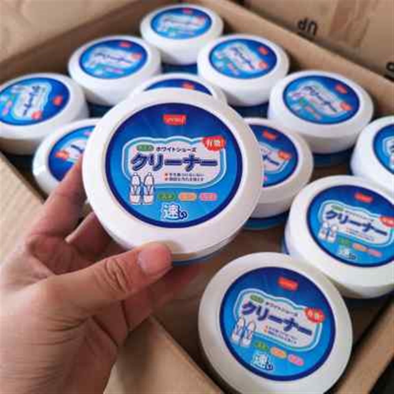 出岛国!亮白神器!免洗小白鞋清洁膏擦鞋去黄增白去污膏免刷鞋剂