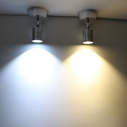 暗装射灯筒灯led天花灯嵌入式小山丘客厅背景墙射灯明装可调角度