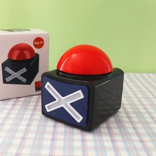 无线抢答器响铃亮灯知识竞赛简易按铃器儿童答题比赛课堂互动教具