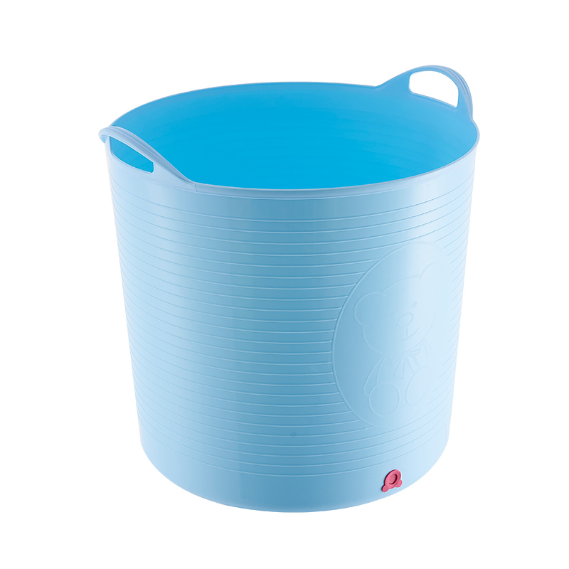 宝宝洗澡桶儿童冲凉桶沐浴桶圆桶泡澡桶小孩沐浴桶婴儿洗澡盆浴盆