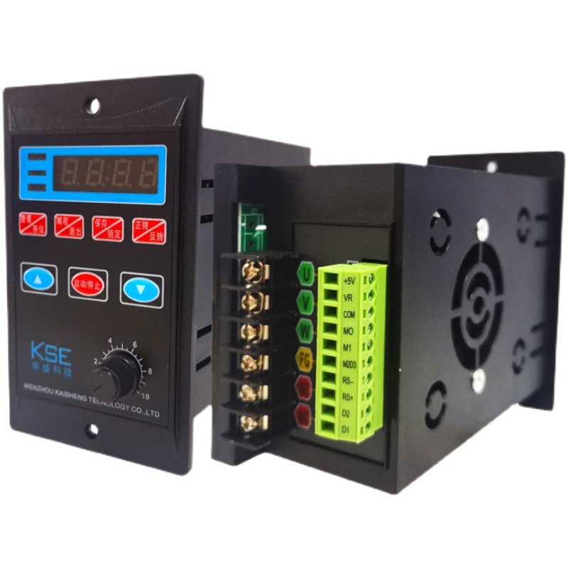 小型简易变频器交流单相220V输入三相输出220V小型变频调速器