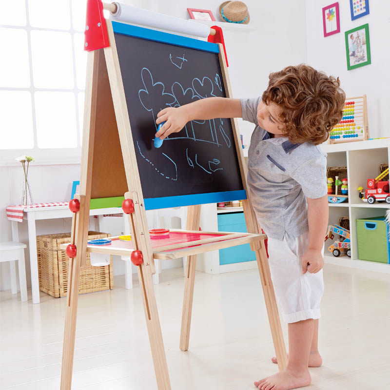 Hape多功能升降画架双面磁性手提礼盒画板儿童益智36男女孩玩具,玩具/童车/益智/积木/模型,画板,淘宝优惠券,粉丝福利购,淘宝优惠卷