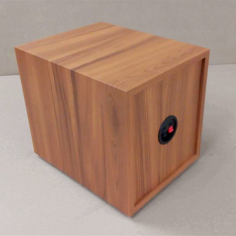 6.5寸音箱空箱体重低音炮无源DIY音箱双炮筒低音炮外壳木质音箱子