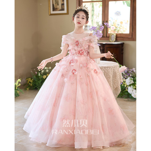 女童礼服高端轻奢小众生日party