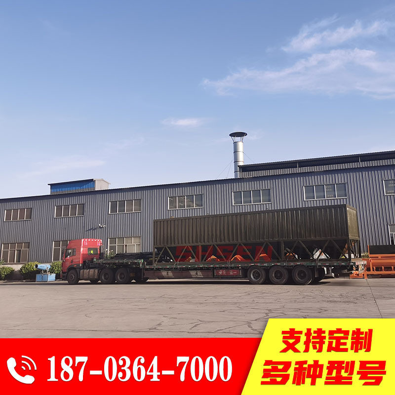现货100吨卧式水泥粉煤灰储料仓