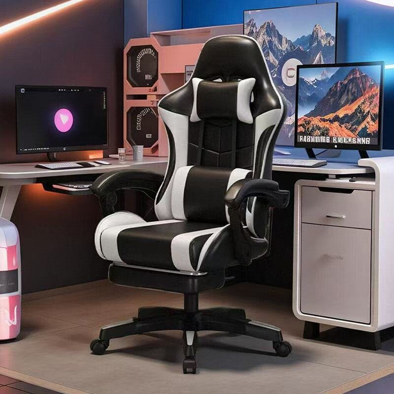 新款网咖电脑电竞椅家用办公椅可躺舒适电脑椅休闲可旋转电竞椅