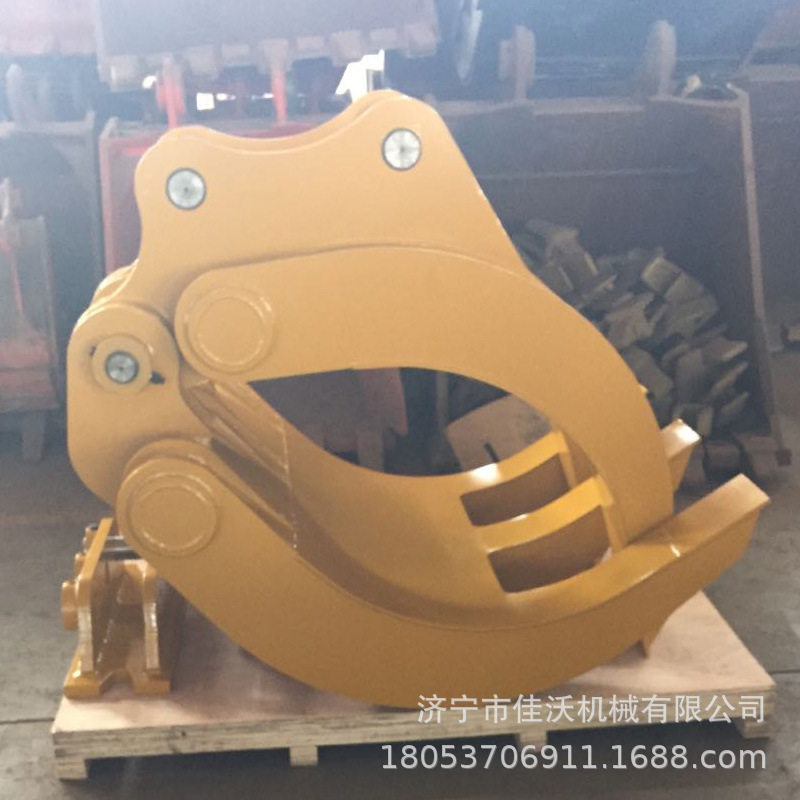 优惠机械抓木机13吨抓钢机钩机抓石器