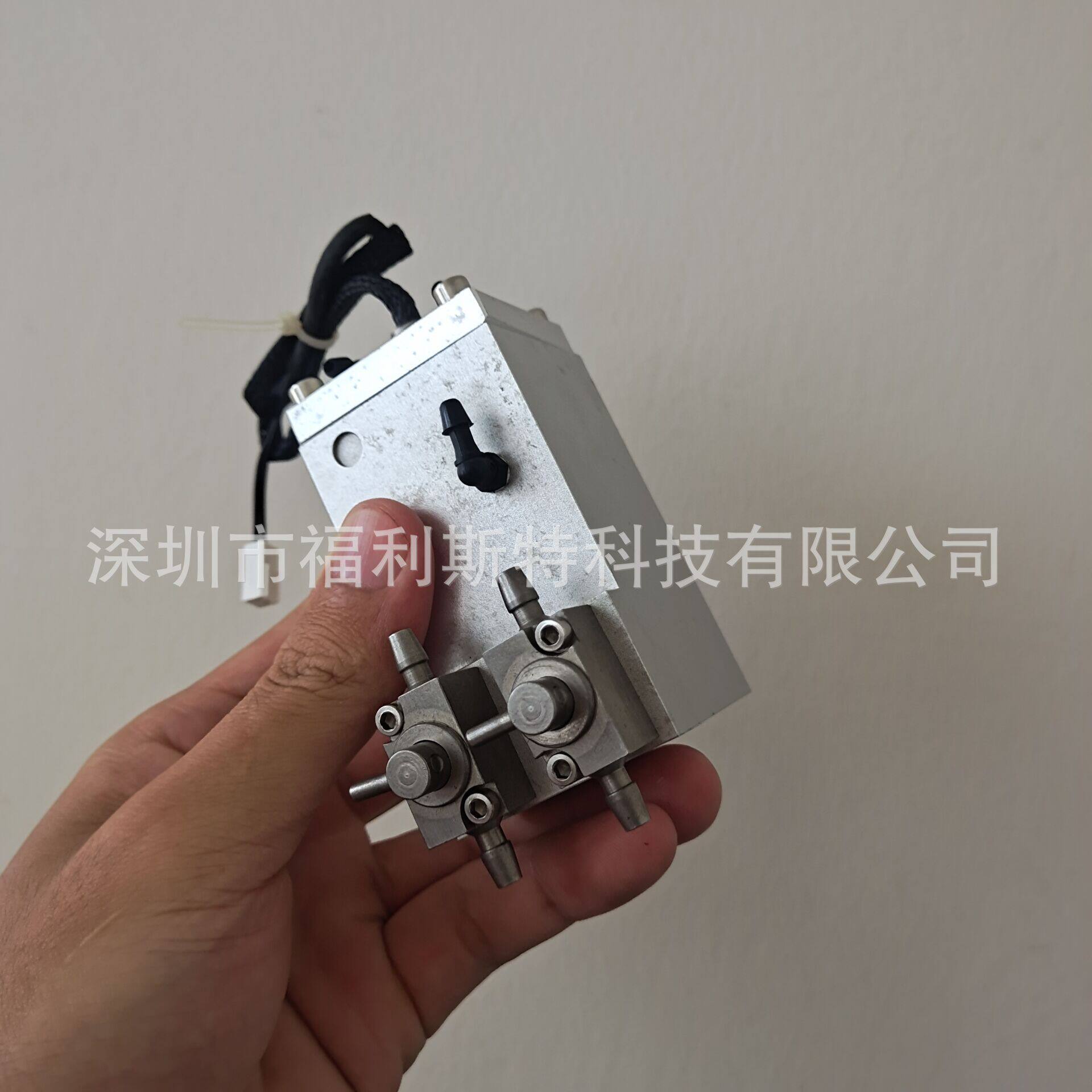 喷绘机UV平板机墨盒圆形金属二级供墨单阀双阀副墨瓶迈创工正墨盒