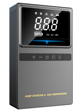 热销款车载打气泵柴汽双启汽车应急电源25缸4000A大容量搭电宝