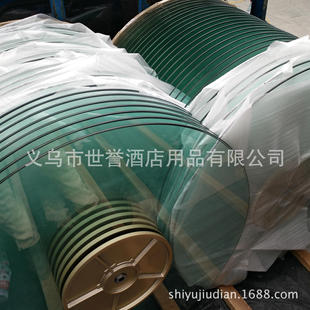 杭州星级酒店宴会钢化玻璃转盘 磨砂烤漆玻璃转盘 铝合金底座转盘