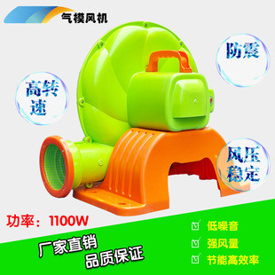 气模风机1100W婚庆开业彩虹充气城堡全铜塑壳气模拱门风机吹风机