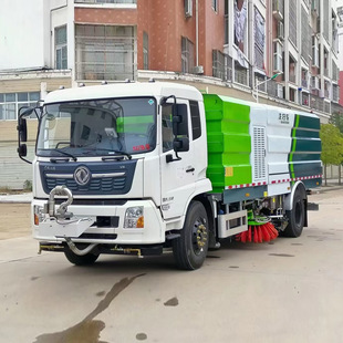 洗扫车 道路清洗扫路一体车小型环卫扫路车干湿两用道路清扫车