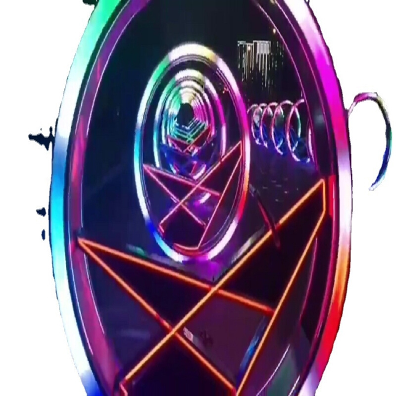 厂家七彩单车公园灯光互动迷你供应灯光设备发光互动装置广场