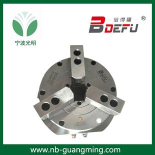 常州倍得福高速立式 气动中空三爪卡盘KL160TQ