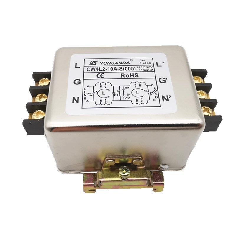 CW4L2-10A-S（005）CW4L2-20A-S（005）导轨型滤波器10A 20A 30A