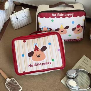 可爱卡通旅行包手提大容量轻便行李箱附加包宽拉杆短途便携收纳包