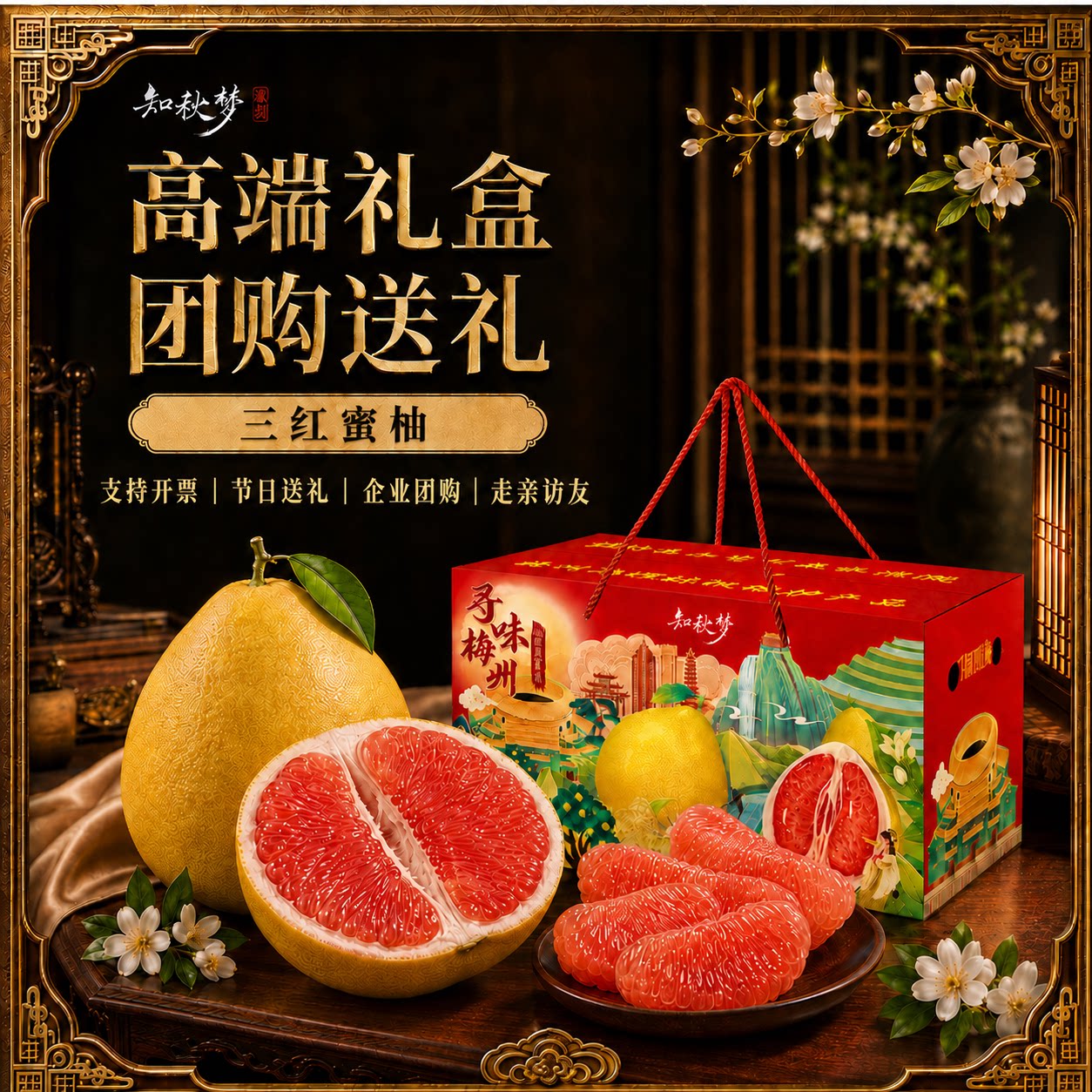 9861人推荐/特级三红蜜柚