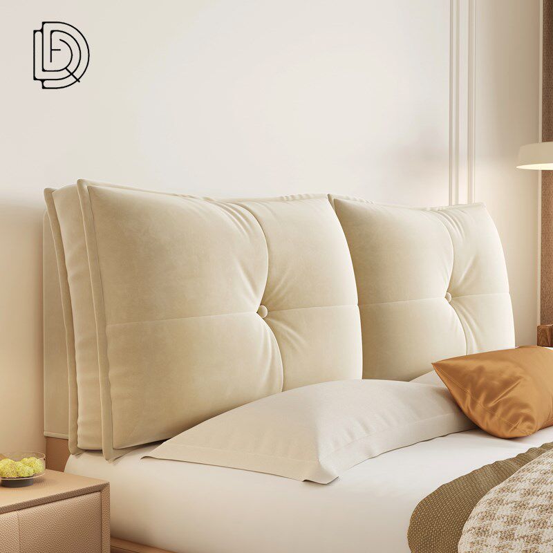 2025新款免洗羽丝棉靠垫榻榻米软包靠背床头靠垫床头板套罩可定制,居家布艺,床头靠垫,淘宝优惠券,粉丝福利购,淘宝优惠卷