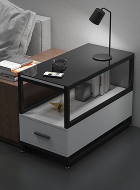 宅颐美功夫茶几小茶桌沙发侧边柜边几边柜桌子茶几小型迷你边桌靠