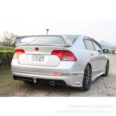 适用于八代思域RR款尾翼思域RR款双层尾翼civic spoiler思域尾翼