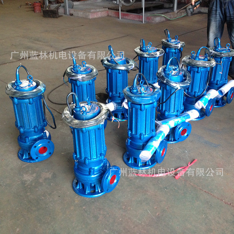 精品WQ系列耐高温潜水排污泵 热水污水处理专用 铸铁制造