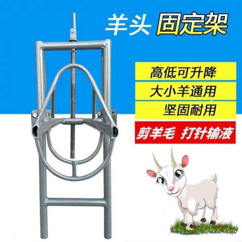 剪羊毛固定架修剪绑羊配种架架子抓羊加厚挤奶支架升降保定