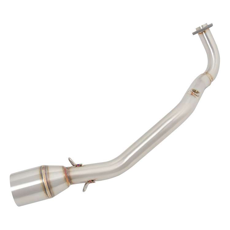 FIRE TORCH适用于踏板车劲战六代6代改装前段BWS水冷排气管钛合金