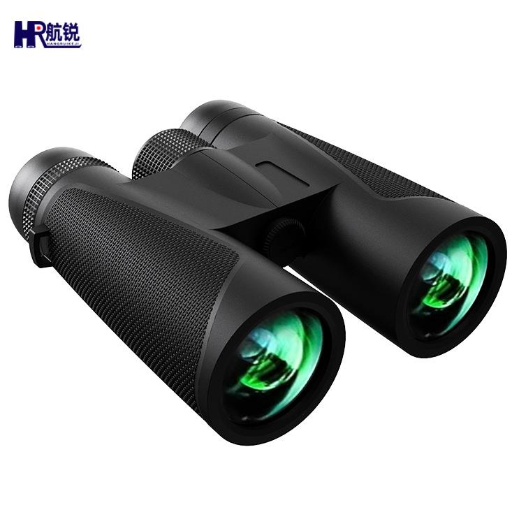 专业双筒望远镜12×42HD高倍高清观景户外侦查直筒便携望眼镜